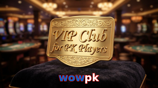 Main screen of Wowpk vip page for PK players